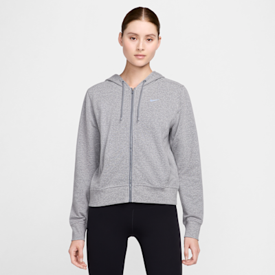 Nike Dri-FIT One Women's Full-Zip French Terry Hoodie. Nike.com